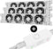 Heatfan 4 - Radiator Ventilator met Sensor - 3 Stuks - Universele Maat - Convector Ventilator Zonder Geluid - Wit