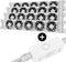 Heatfan 5 Pro - Radiator Ventilator met Bediening - 4 Stuks - Universele Maat - Convector Ventilator Zonder Geluid - Wit