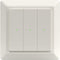 Heatit Z-Push Wall Controller - Crème Wit Ral 9010 Gloss