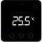 Heatit Z-Temp2 Draadloze Z-wave Plus thermostaat zwart