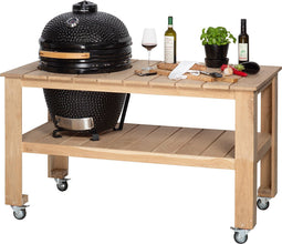 Heavenly Garden - BBQ Tafel - Buitenkeuken - Starter de Luxe - Afmetingen (LxBxH) 150 x 76 x 87 cm - Eikenhout