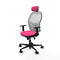 Jorquera Piqueras y Crespo 1D036N2 - Bureaustoel met hoofdsteun - Verstelbare hoogte - Roze