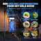 Vulpes Goods® Muggenlamp PRO - Elektrische Insectendoder - Oplaadbaar & Zonne-energie - Waterdicht - Bereik 200 m - Kleur Premium Black