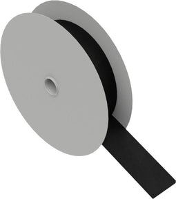 Hebotec 11-KE20005FRT Klittenband Om te bundelen Haak- en lusdeel (l x b) 5000 mm x 20 mm Zwart 5 m