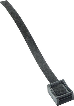 Hebotec HEBOTEC Klittenband sokkel Om te bundelen, Met fitting, Om te schroeven Haak- en lusdeel (b x h) 30 mm x 300 mm Zwart 1 stuk(s)