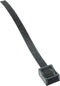 Hebotec HEBOTEC Klittenband sokkel Om te bundelen, Met fitting, Om te schroeven Haak- en lusdeel (b x h) 30 mm x 300 mm Zwart 1 stuk(s)