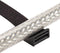 Hebotec KBS 20 - 100 Klittenband sokkel Om te schroeven Zwart 1 stuk(s)