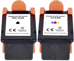 Renkforce RF-5628896 - Inktcartridge - Vervangt Canon PG-545 CL-546 - Zwart Cyaan Magenta Geel