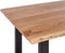 HEBY - Eettafel - Lichte houtkleur - 94 x 180 cm - Acaciahout