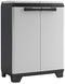 Keter Split Premium Buitenprullenbak - 2x110L - Zwart/Grijs