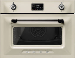 SMEG SO4902M1P - Inbouwoven - Combi-oven en magnetron - Crème