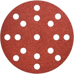 Hechtschuurpapier | Ø 125 mm multiperforatie | P 60 | hout en metaal (50 st.)