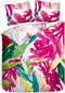 Heckett & Lane Adeel - Dekbedovertrek - Eenpersoons - 140x200/220 cm + 1 kussensloop 60x70 cm - Wild Pink