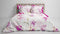 Heckett & Lane Adeel - Dekbedovertrek - Lits-jumeaux - 260x200/220 cm + 2 kussenslopen 60x70 cm - Wild Pink