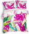Heckett & Lane Adeel - Dekbedovertrek - Tweepersoons - 200x200/220 cm + 2 kussenslopen 60x70 cm - Wild Pink