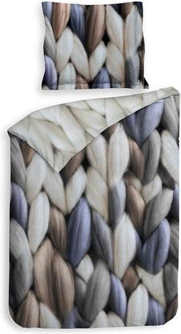 Heckett & Lane Alaya - Dekbedovertrek - Eenpersoons - 140x200/220 cm - Multi kleur