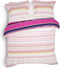Heckett & Lane Alena - Dekbedovertrek - Tweepersoons - 200x200/220 cm + 2 kussenslopen 60x70 cm - Flamble Pink