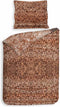 Heckett & Lane Amaro Dekbedovertrek - Eenpersoons - 140x200/220 cm - Brick Red