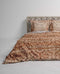 Heckett & Lane Amaro Dekbedovertrek - Lits-jumeaux - 240x200/220 cm - Brick Red