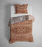 Heckett & Lane Amaro Dekbedovertrek - Lits-jumeaux - 240x200/220 cm - Brick Red
