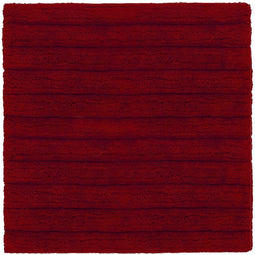 Heckett & Lane Badmat Vivienne (Spicy Red) : Maat: Bidetmat 60x60 cm