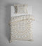 Heckett & Lane Barbola Dekbedovertrek - Tweepersoons - 200x200/220 cm - Bone Brown
