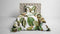 Heckett & Lane Bladel - Dekbedovertrek - Eenpersoons - 140x200/220 cm - Groen