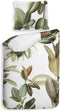 Heckett & Lane Bladel - Dekbedovertrek - Eenpersoons - 140x200/220 cm - Groen