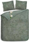 Heckett & Lane Bliss Dekbedovertrek - Eenpersoons - 140x200/220 cm - Emerald Green