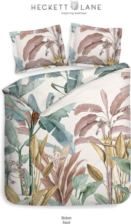 Heckett & Lane Boton Dekbedovertrek - Lits-jumeaux - 240x200/220 cm - Multi