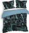Heckett & Lane Brasco Dekbedovertrek - Eenpersoons - 140x200/220 cm - City Blue