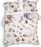 Heckett & Lane Brigitte Dekbedovertrek - Lits-jumeaux - 260x200/220 cm - Floral Pink