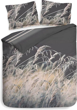 Heckett & Lane Brody - Dekbedovertrek - Tweepersoons - 200x200/220 cm - Slate Grey
