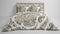 Heckett & Lane Bruce Dekbedovertrek - Eenpersoons - 140x200/220 cm - Natural
