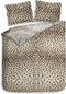 Heckett & Lane Cesar Dekbedovertrek - Lits Jumeaux - 240x200/220cm - Katoen Satijn dekbedovertrek - Naturel
