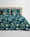 Heckett & Lane Cleo - Dekbedovertrek - Eenpersoons - 140x200/220 cm - Bottle Green