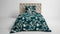 Heckett & Lane Cleo - Dekbedovertrek - Eenpersoons - 140x200/220 cm - Bottle Green