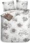 Heckett & Lane Dairis Dekbedovertrek - Eenpersoons - 140x200/220 cm - Natural