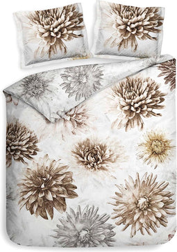 Heckett & Lane Dairis Dekbedovertrek - Lits-jumeaux - 240x200/220 cm - Natural