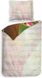 Heckett Lane Dekbedovertrek Katoen Satijn Neila - multi 140x200/220cm