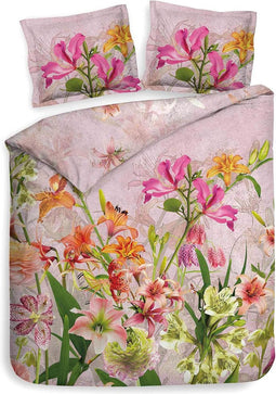 Heckett Lane Dekbedovertrek Katoen Satijn Tina - cashmere pink 240x200/220cm