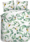 Heckett Lane Dekbedovertrek Katoen Twill Jamill - garden green 140x200/220cm