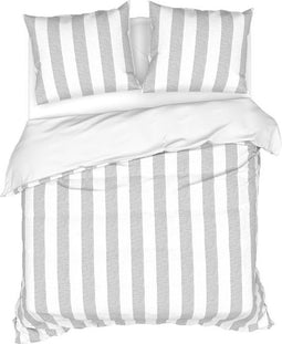 Heckett & Lane Dekbedovertrek Quinn (Flint Grey)-240x200/220 cm