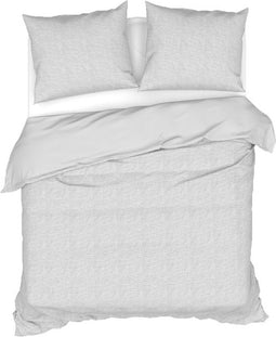 Heckett & Lane Dekbedovertrek Scarlett (Flint Grey)-200x200/220 cm
