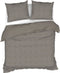 Heckett & Lane Dekbedovertrek Scarlett (Fossil Taupe)-140x200/220 cm