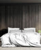 Heckett & Lane Dekbedovertrek Scarlett (Lucent White)-200x200/220 cm