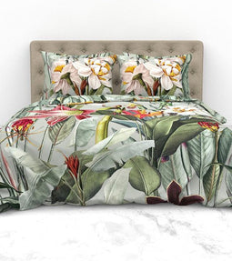 Heckett & Lane dekbedovertrek Stella (Grey)-140x200/220 cm