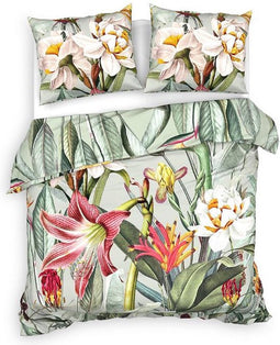Heckett & Lane dekbedovertrek Stella (Grey)-200x200/220 cm