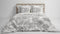 Heckett & Lane Dimont - Dekbedovertrek - Lits-jumeaux - 240x200/220 cm - Lining Grey