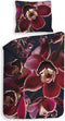 Heckett & Lane Esteban Dekbedovertrek - Eenpersoons - 140x200/220cm - Katoen Satijn dekbedovertrek - Colonial Blue